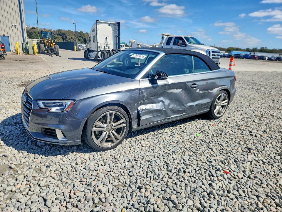 2018 AUDI A3 — VIN WAU78LFF4J1081954