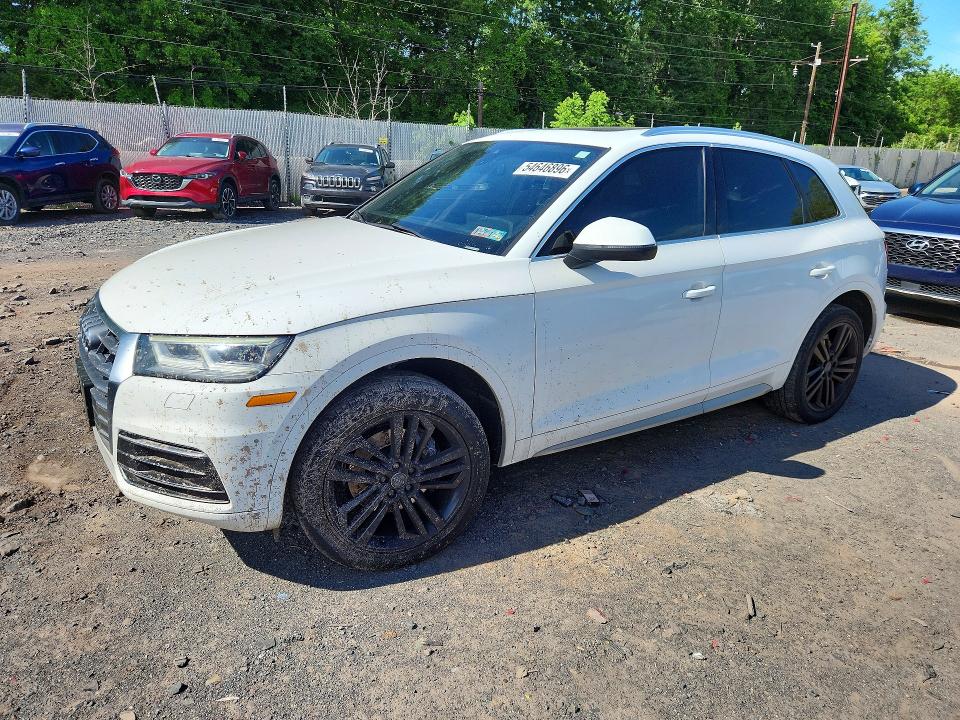 2018 AUDI Q5 — VIN WA1BNAFY2J2247596