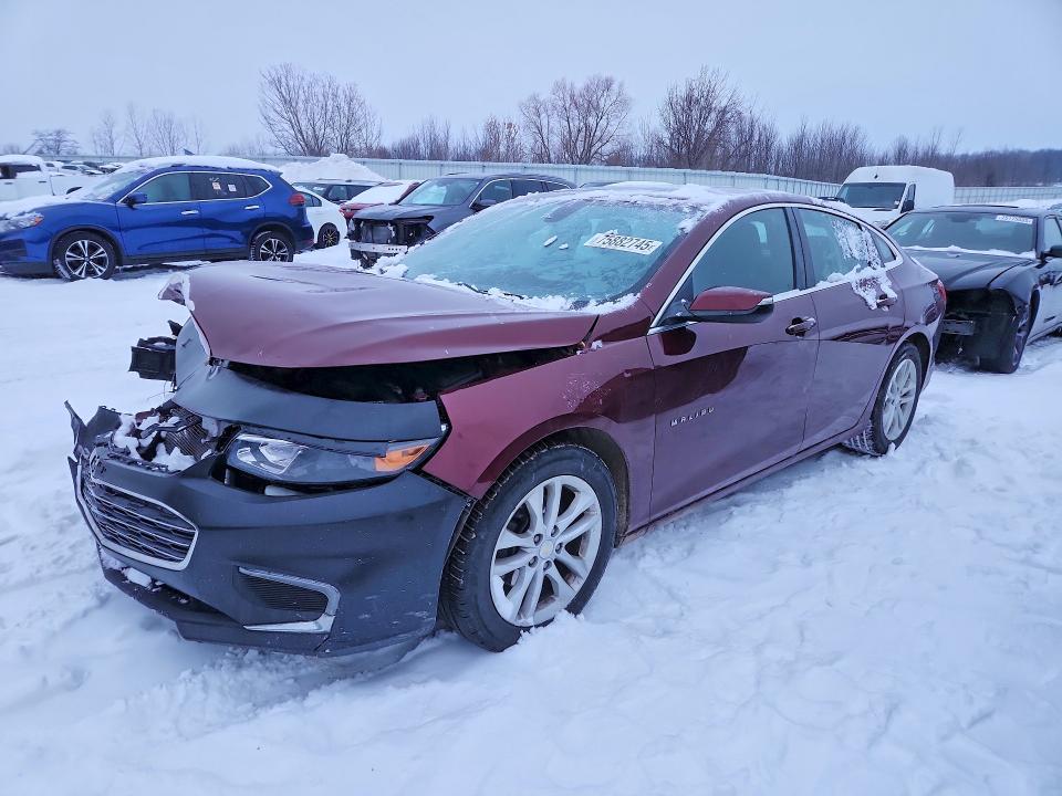 2016 CHEVROLET MALIBU — VIN 1G1ZE5ST8GF272163
