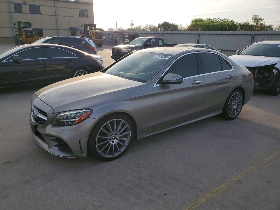 2021 MERCEDES-BENZ C — VIN W1KWF8DB8MR606625