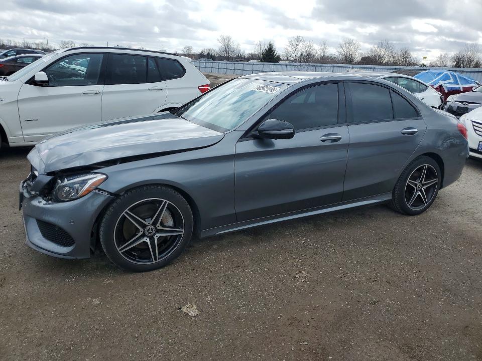 2018 MERCEDES-BENZ C — VIN 55SWF4KB8JU273963