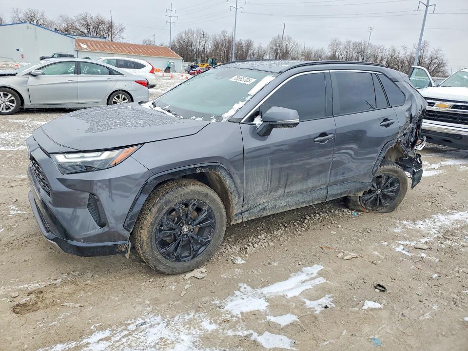 2022 TOYOTA RAV4 HYBRID — VIN 4T3T6RFV6NU070432