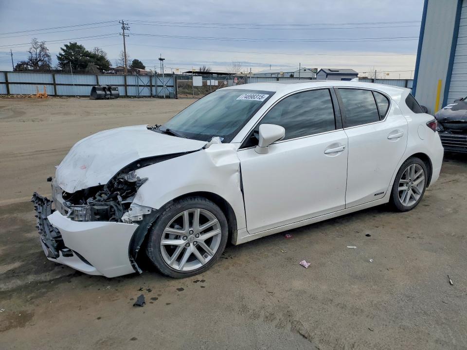 2016 LEXUS CT 200H — VIN JTHKD5BH3G2276036