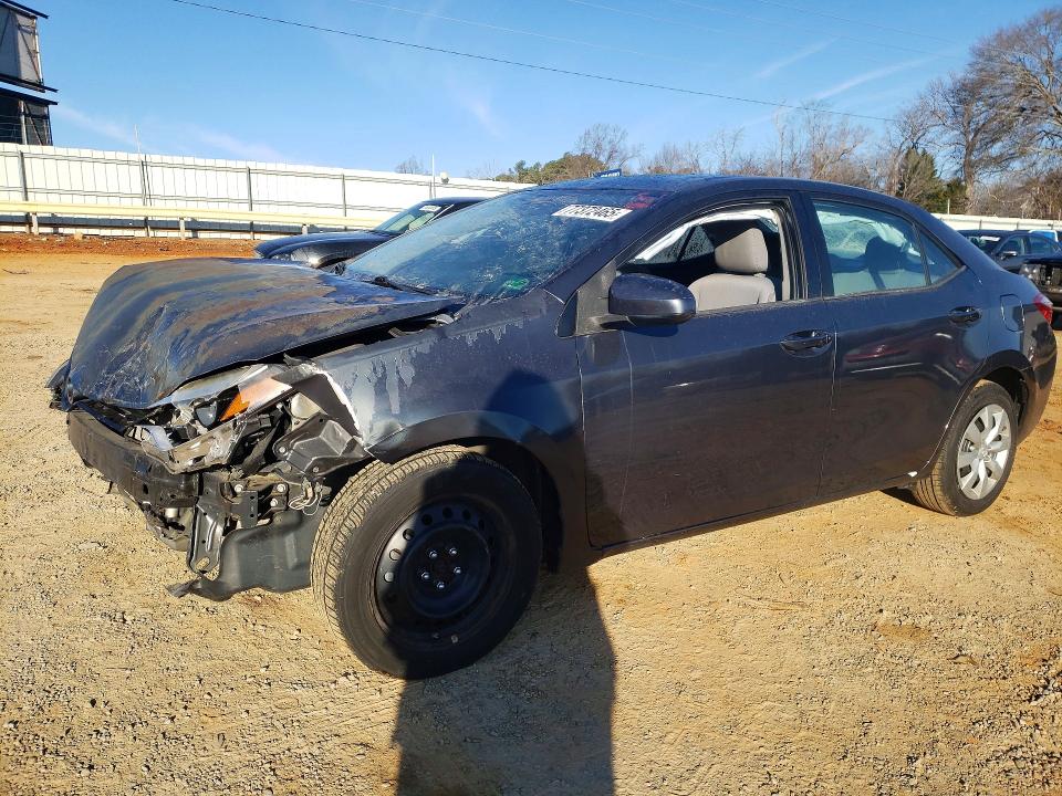 2016 TOYOTA COROLLA — VIN 2T1BURHE0GC735613