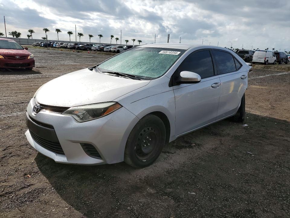 2016 TOYOTA COROLLA — VIN 2T1BURHE9GC538309