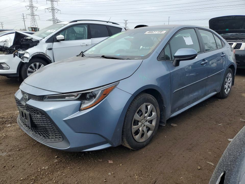 2020 TOYOTA COROLLA — VIN 5YFEPRAE0LP038757