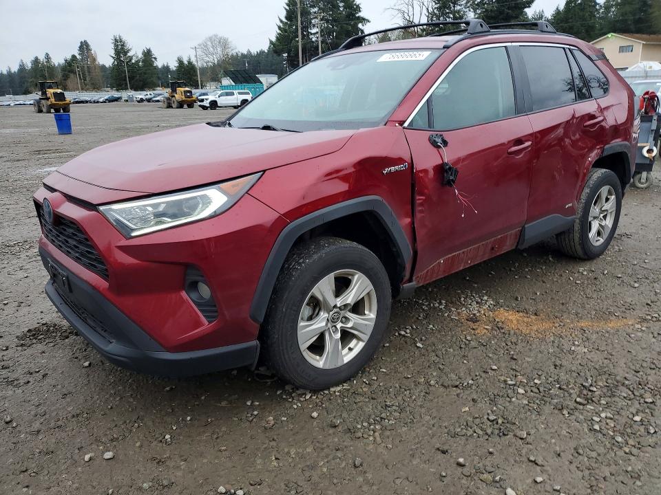 2021 TOYOTA RAV4 HYBRID — VIN 4T3RWRFV8MU041457
