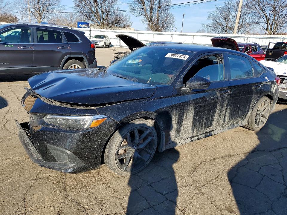 2022 HONDA CIVIC — VIN 2HGFE1E5XNH473415