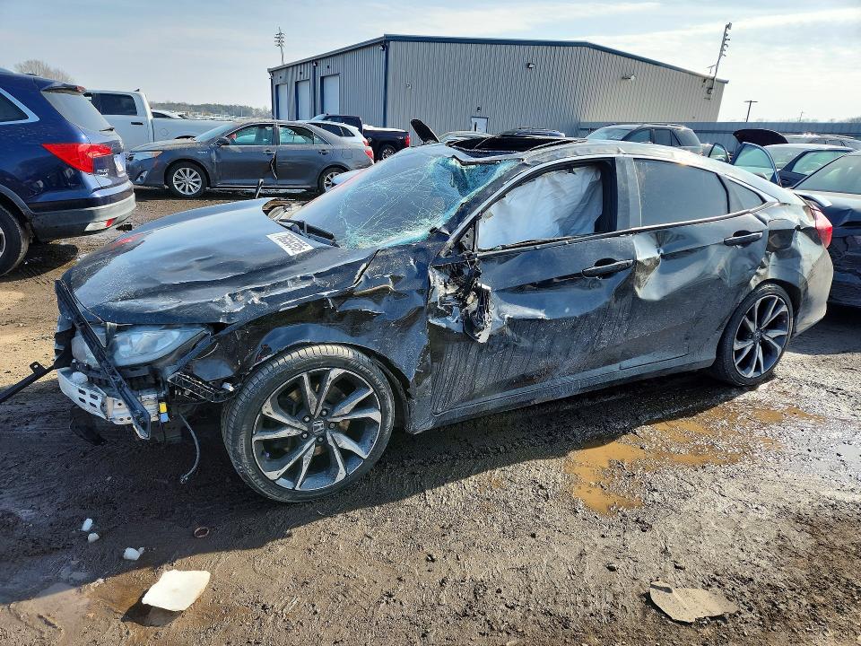 2018 HONDA CIVIC — VIN 2HGFC1E55JH702891