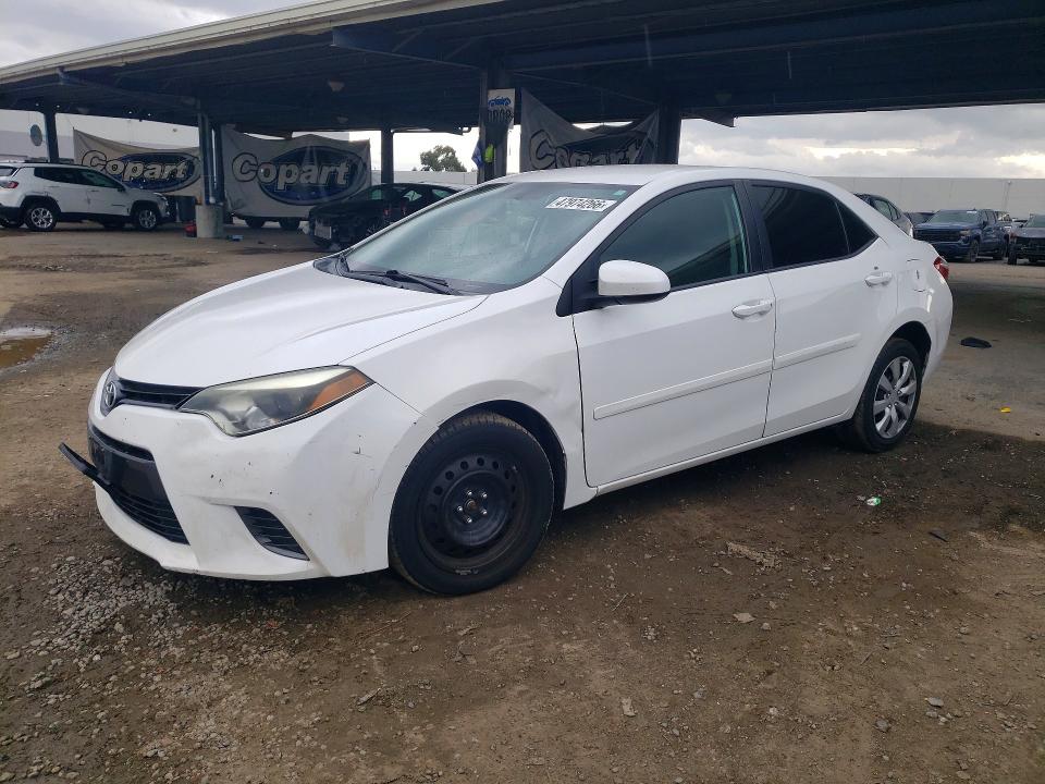 2016 TOYOTA COROLLA — VIN 5YFBURHE2GP531573
