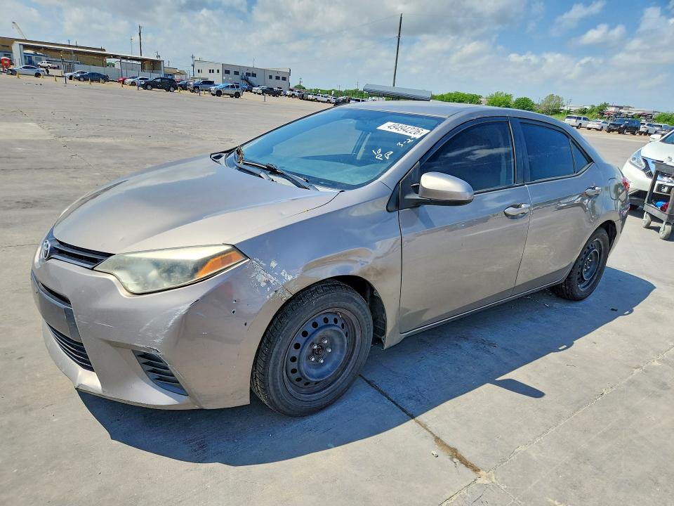 2015 TOYOTA COROLLA — VIN 2T1BURHE9FC281537