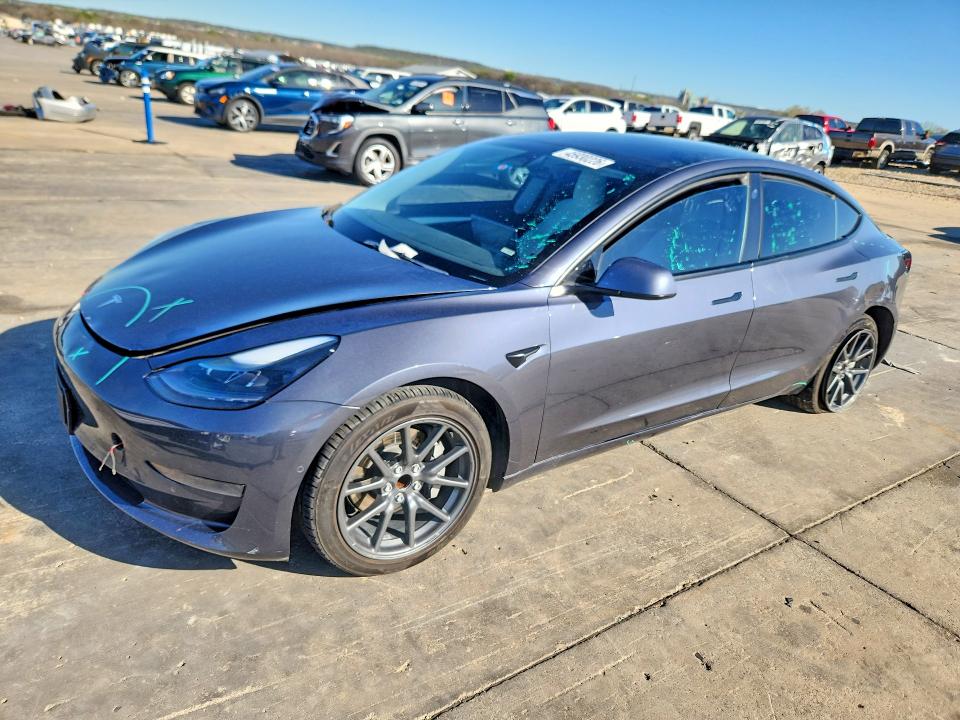 2022 TESLA MODEL 3 — VIN 5YJ3E1EA7NF204258