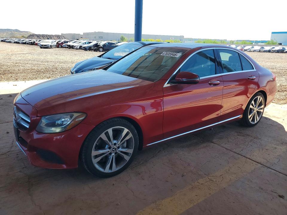 2018 MERCEDES-BENZ C — VIN 55SWF4JB5JU277339