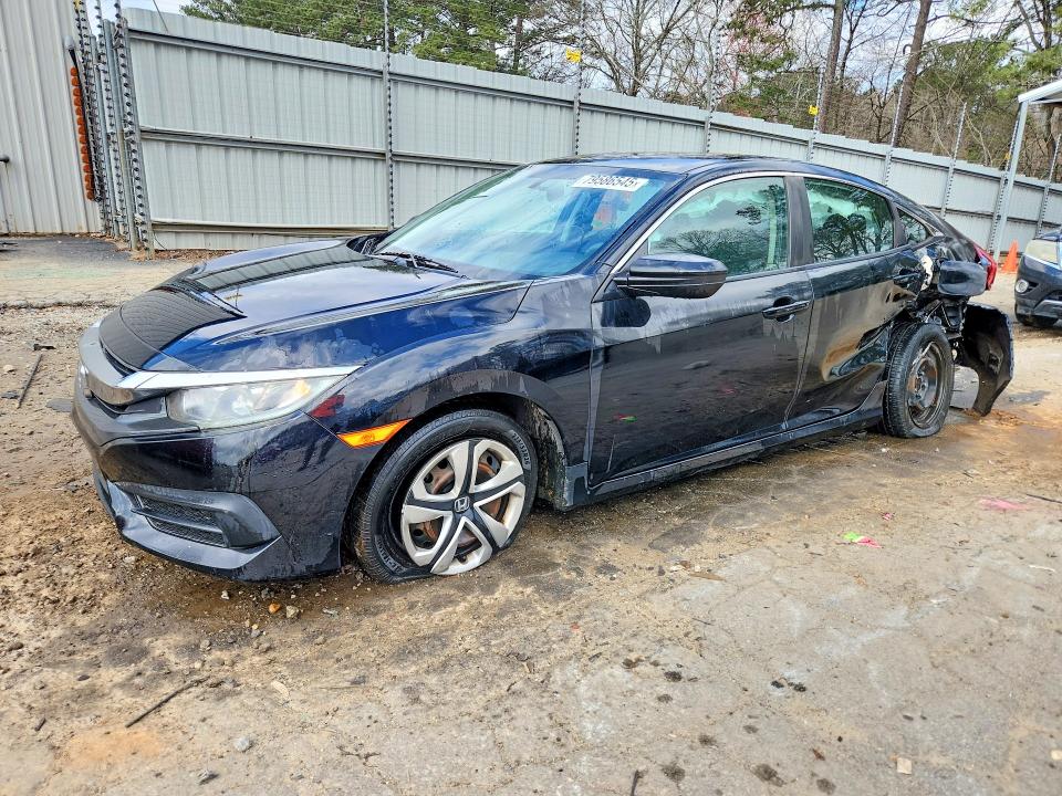 2018 HONDA CIVIC — VIN 19XFC2F58JE000417