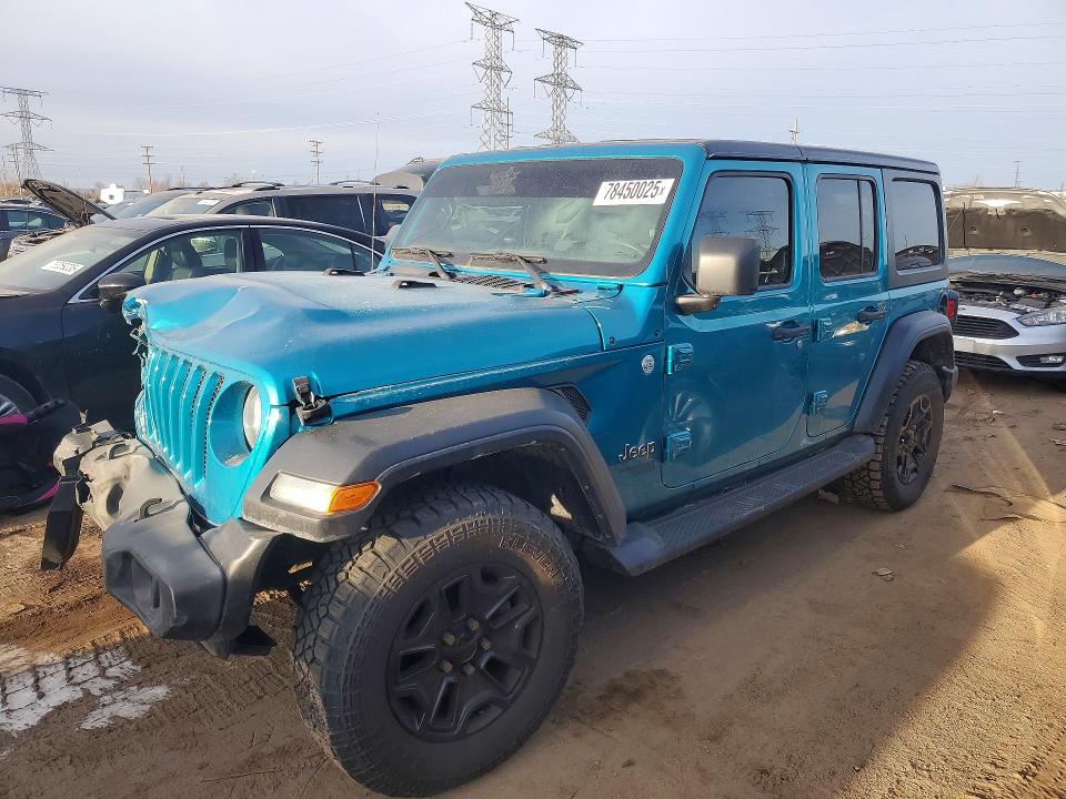 2019 JEEP WRANGLER UNLIMITED — VIN 1C4HJXDGXKW616160