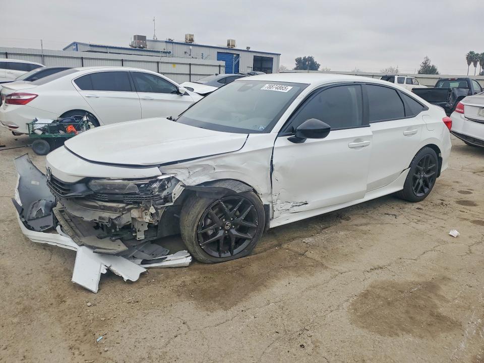 2022 HONDA CIVIC — VIN 2HGFE2F59NH609683