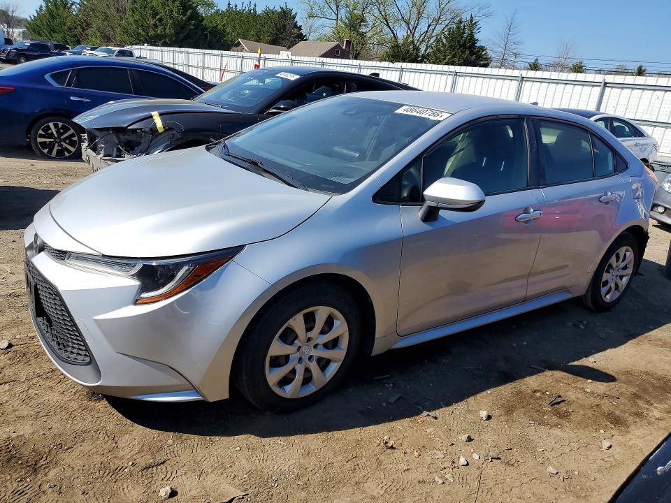 2022 TOYOTA COROLLA — VIN JTDEPMAE4NJ196156