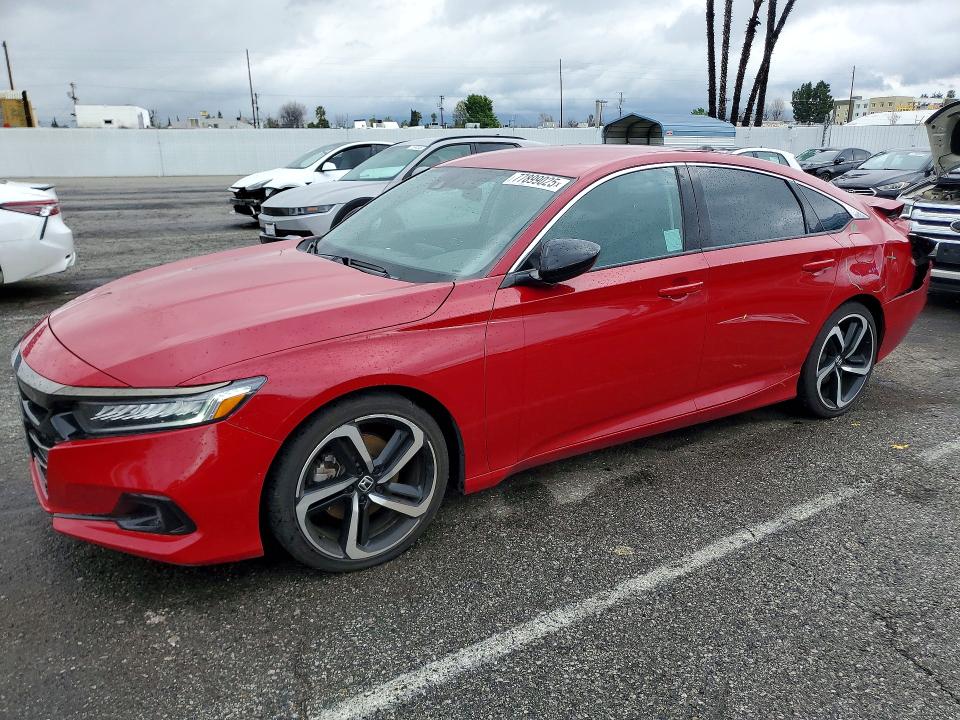 2021 HONDA ACCORD — VIN 1HGCV1F44MA115622