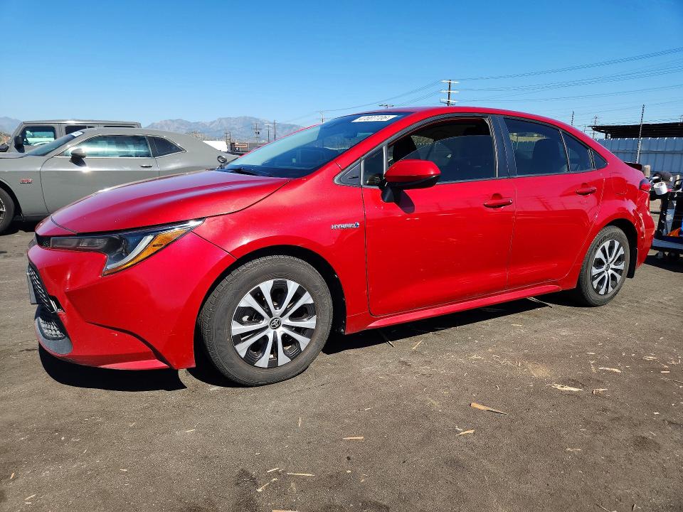 2021 TOYOTA COROLLA HYBRID — VIN JTDEAMDE8MJ010016