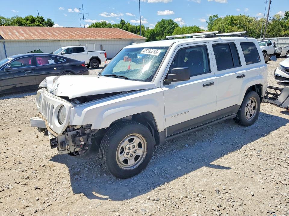 2016 JEEP PATRIOT — VIN 1C4NJPBBXGD805226