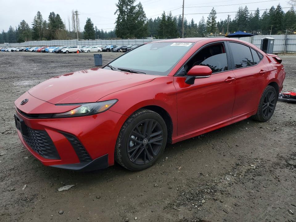 2025 TOYOTA CAMRY — VIN 4T1DBADK0SU015005