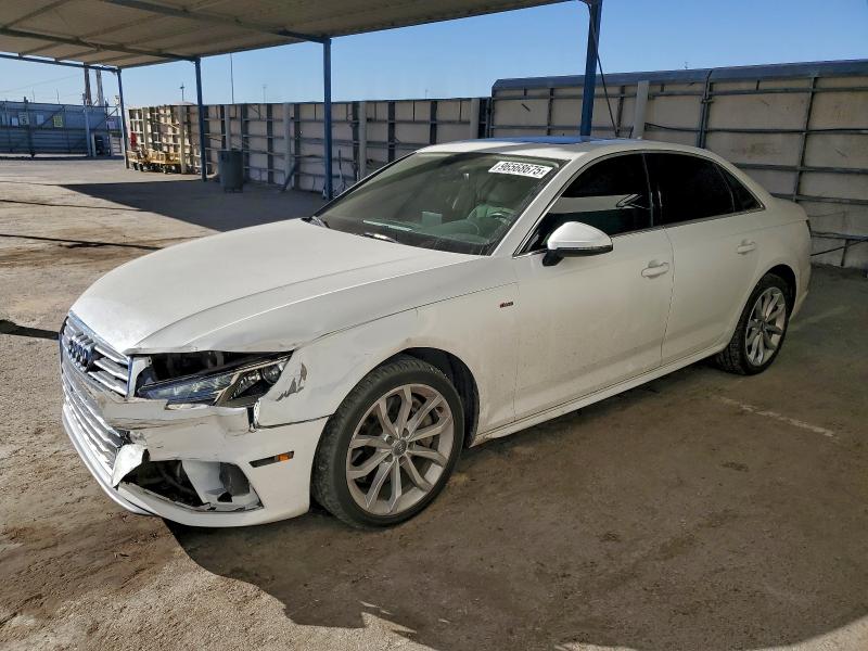 2019 AUDI A4 — VIN WAUDNAF4XKN020343