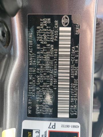 4T1BF1FK8HU431840