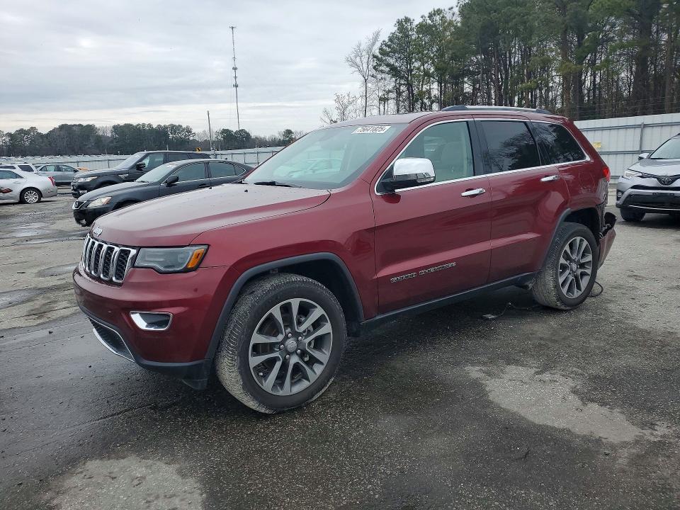 2018 JEEP GRAND CHEROKEE — VIN 1C4RJFBG5JC343369