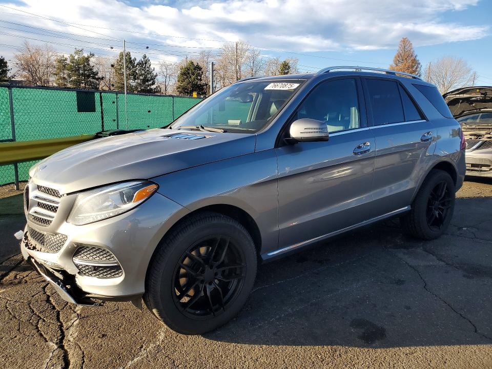2016 MERCEDES-BENZ GLE — VIN 4JGDA5HB0GA706628