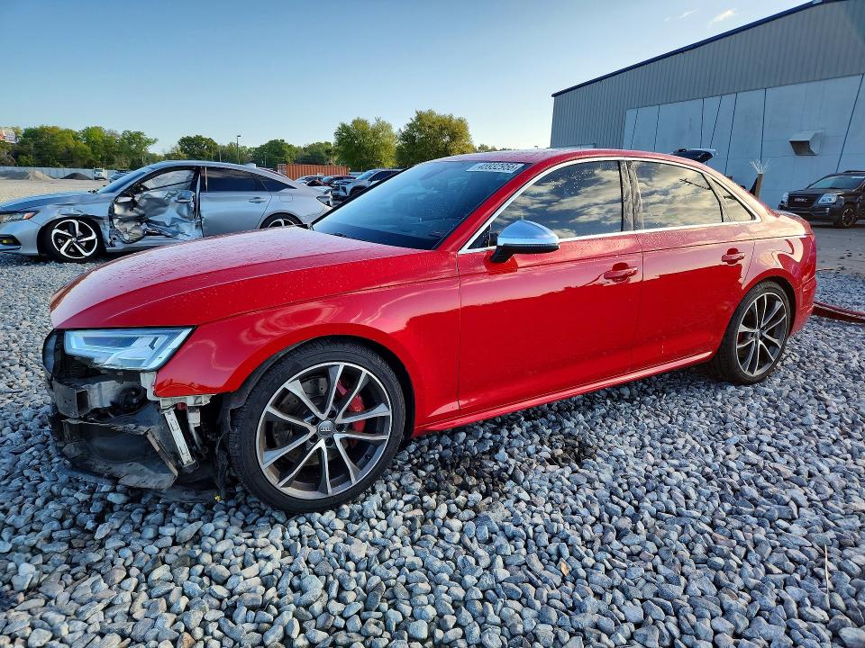 2018 AUDI S4 — VIN WAUC4AF49JA001416