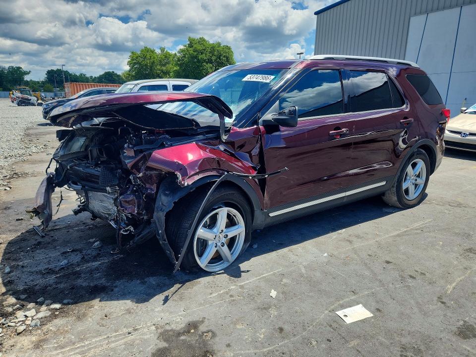 2018 FORD EXPLORER — VIN 1FM5K7DH8JGC03330