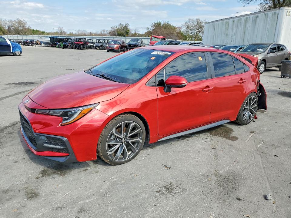 2021 TOYOTA COROLLA — VIN 5YFS4MCE8MP087248