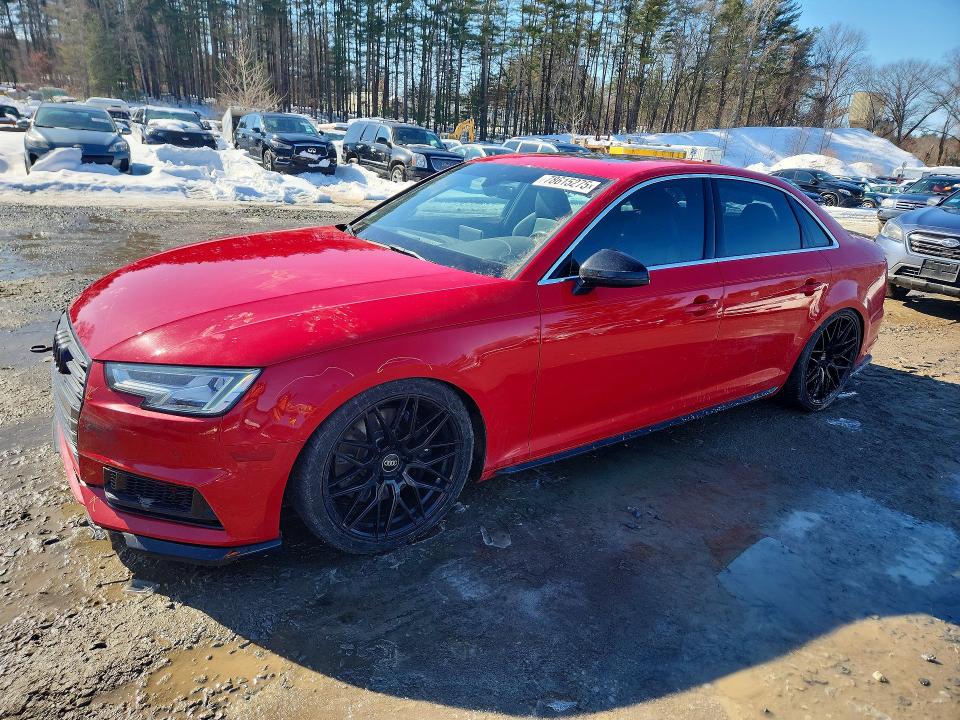 2018 AUDI S4 — VIN WAUB4BF42JA197345