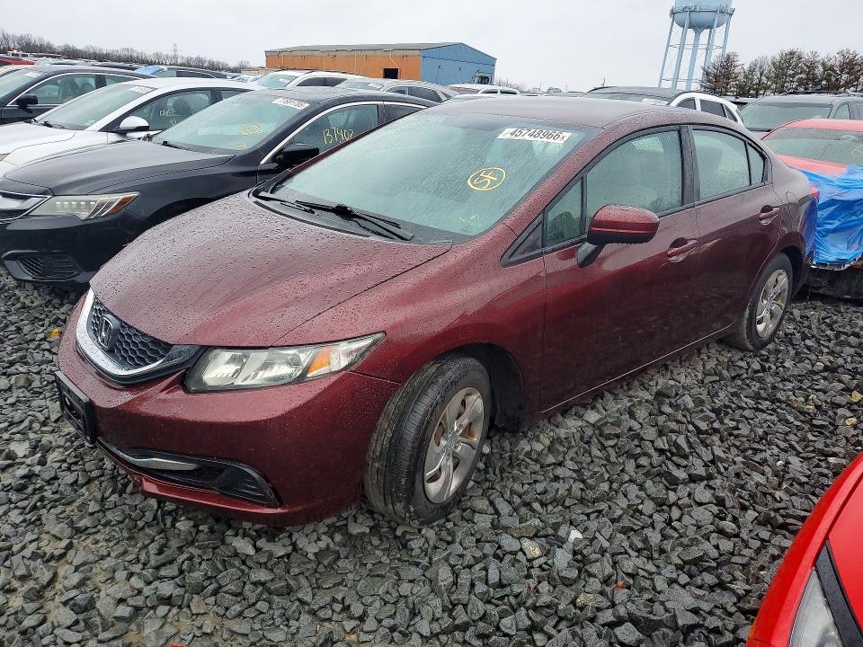 2015 HONDA CIVIC — VIN 19XFB2F53FE253719