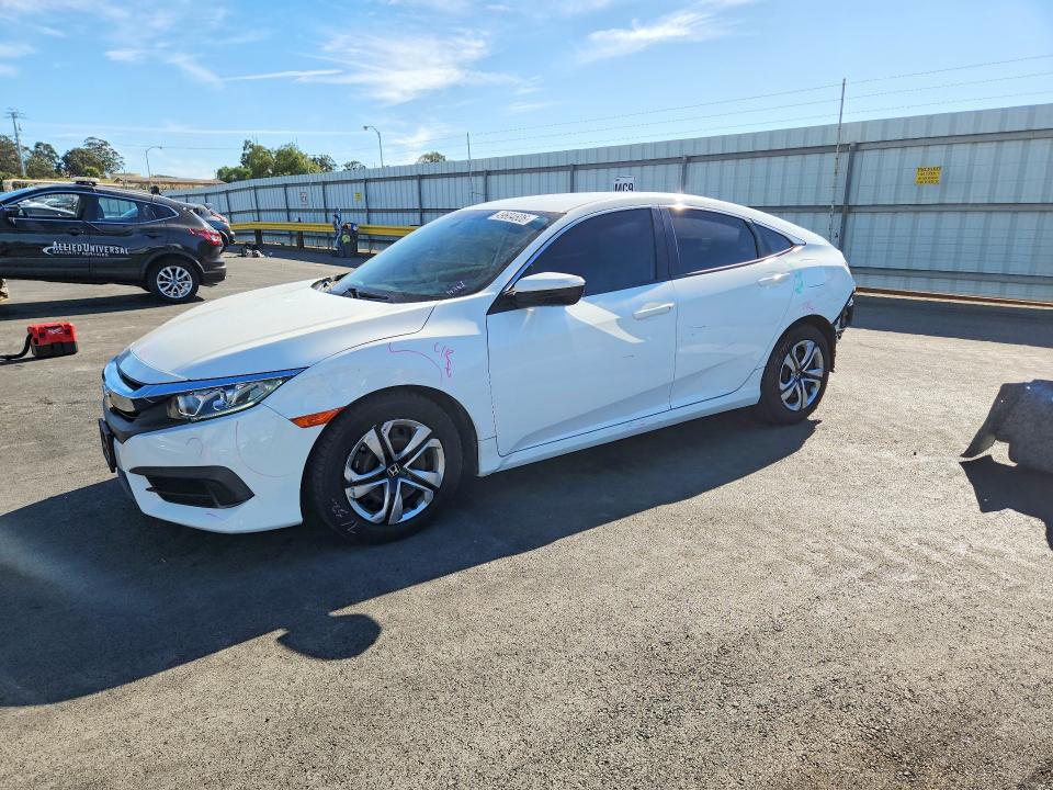 2017 HONDA CIVIC — VIN 19XFC2F51HE218225