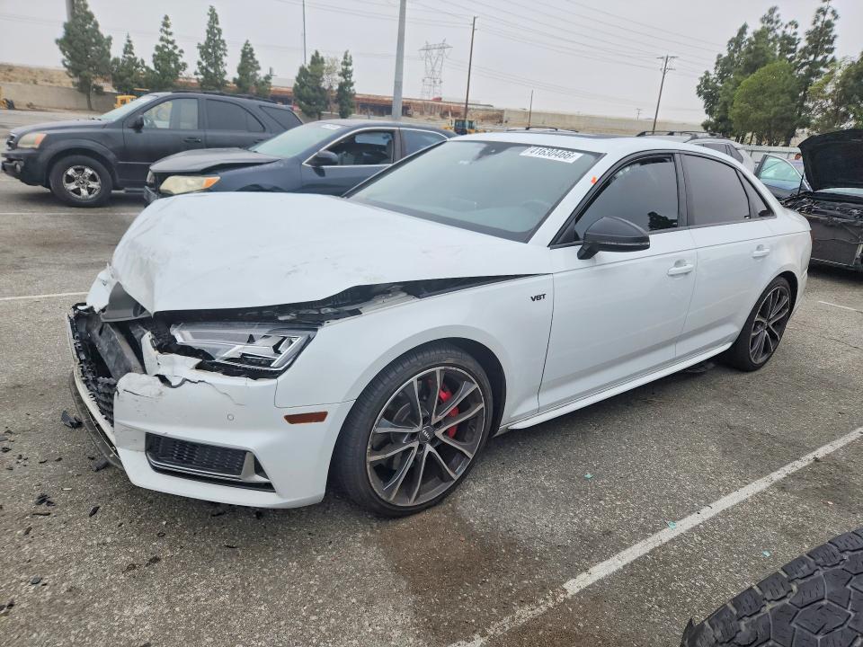 2018 AUDI S4 — VIN WAUB4AF49JA141381