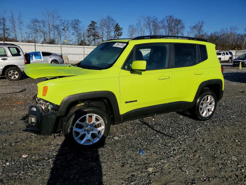 2018 JEEP RENEGADE — VIN ZACCJBBB9JPJ37578