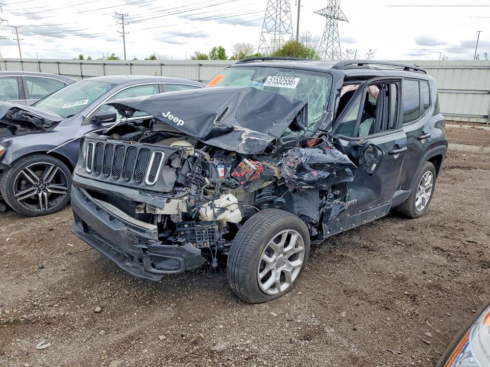 2016 JEEP RENEGADE — VIN ZACCJBBT9GPD76407
