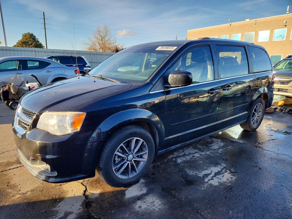 2017 DODGE GRAND CARAVAN — VIN 2C4RDGCG1HR624338