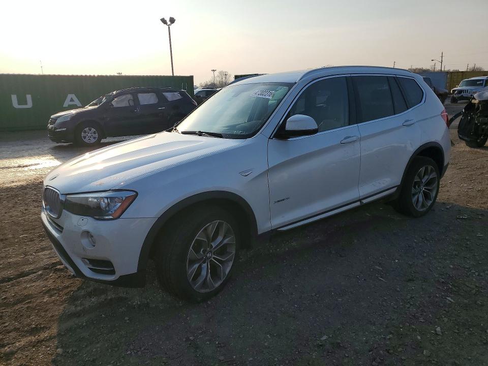 2016 BMW X3 — VIN 5UXWX9C50G0D89476