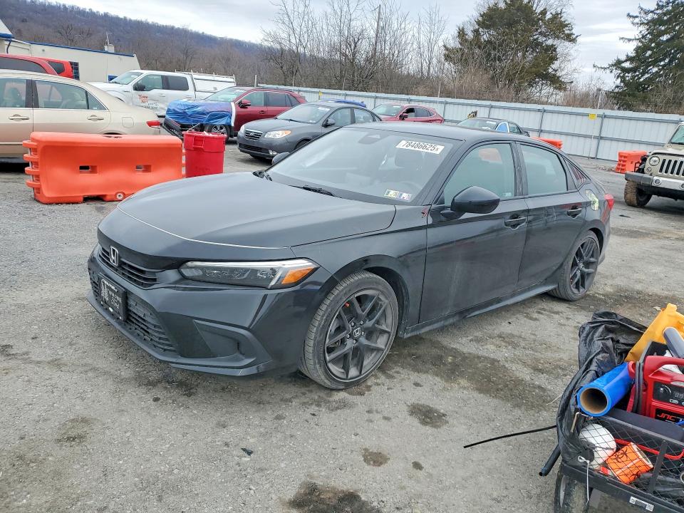2022 HONDA CIVIC — VIN 2HGFE2F5XNH571431