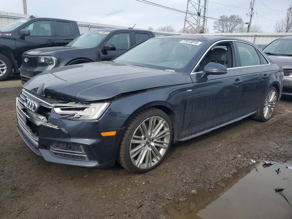 2018 AUDI A4 — VIN WAUENAF41JA135181