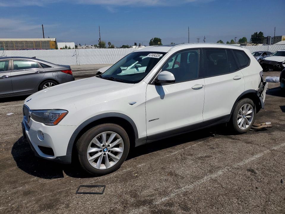 2017 BMW X3 — VIN 5UXWZ7C34H0V87098