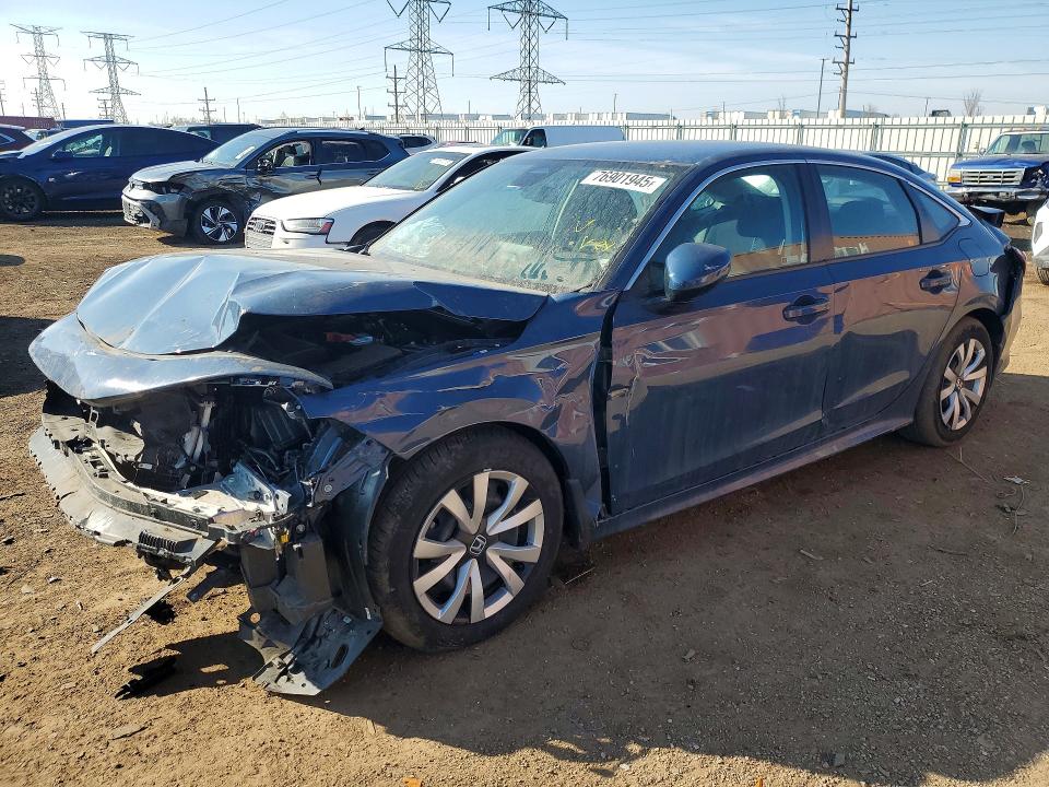 2025 HONDA CIVIC — VIN 2HGFE2F23SH591215