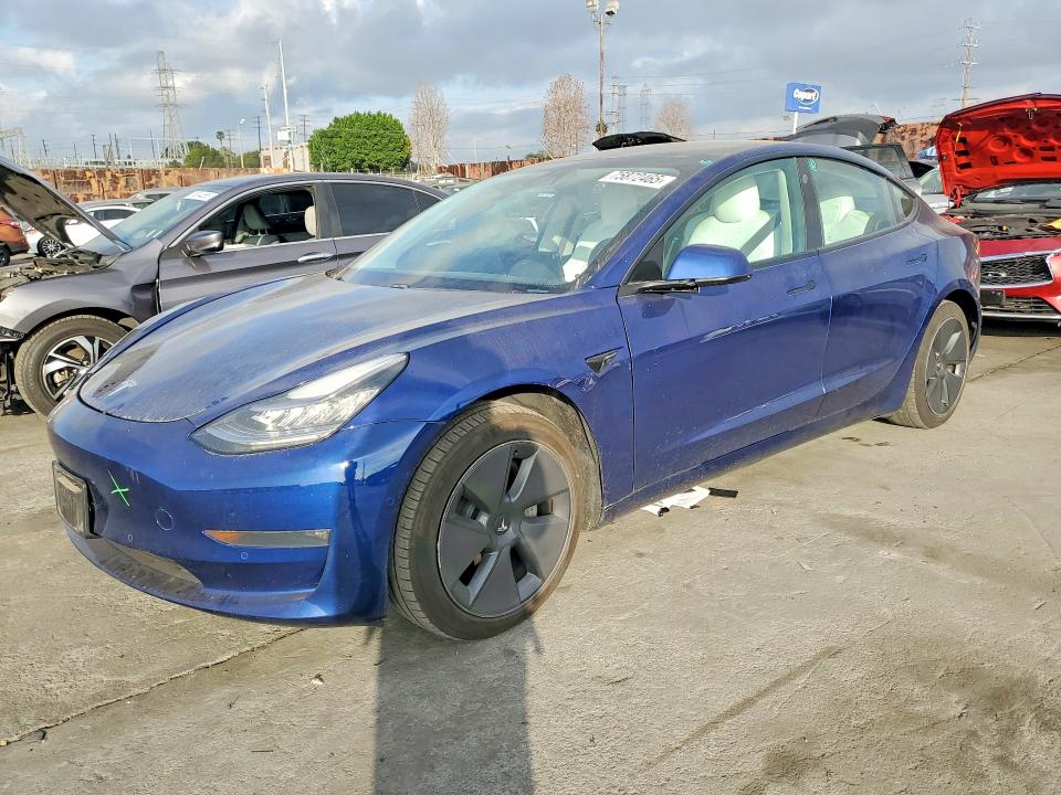 2021 TESLA MODEL 3 — VIN 5YJ3E1EB1MF849012