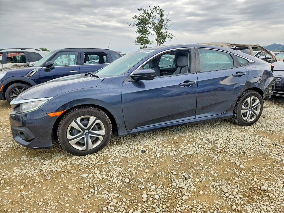 2017 HONDA CIVIC — VIN 19XFC2F63HE222625