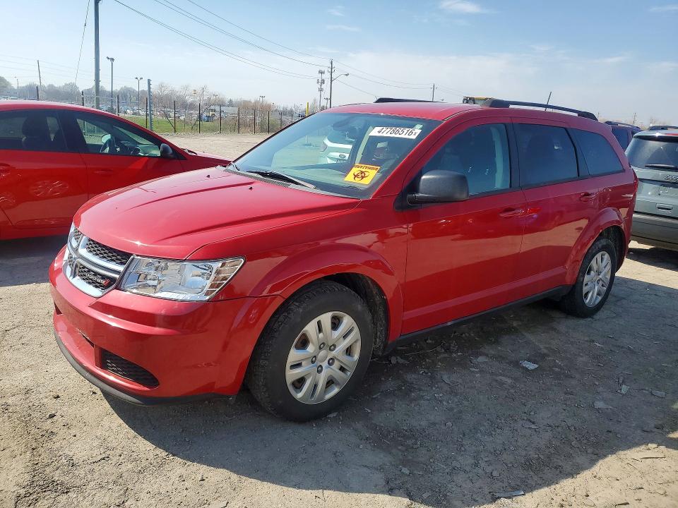 2018 DODGE JOURNEY — VIN 3C4PDCAB4JT444409