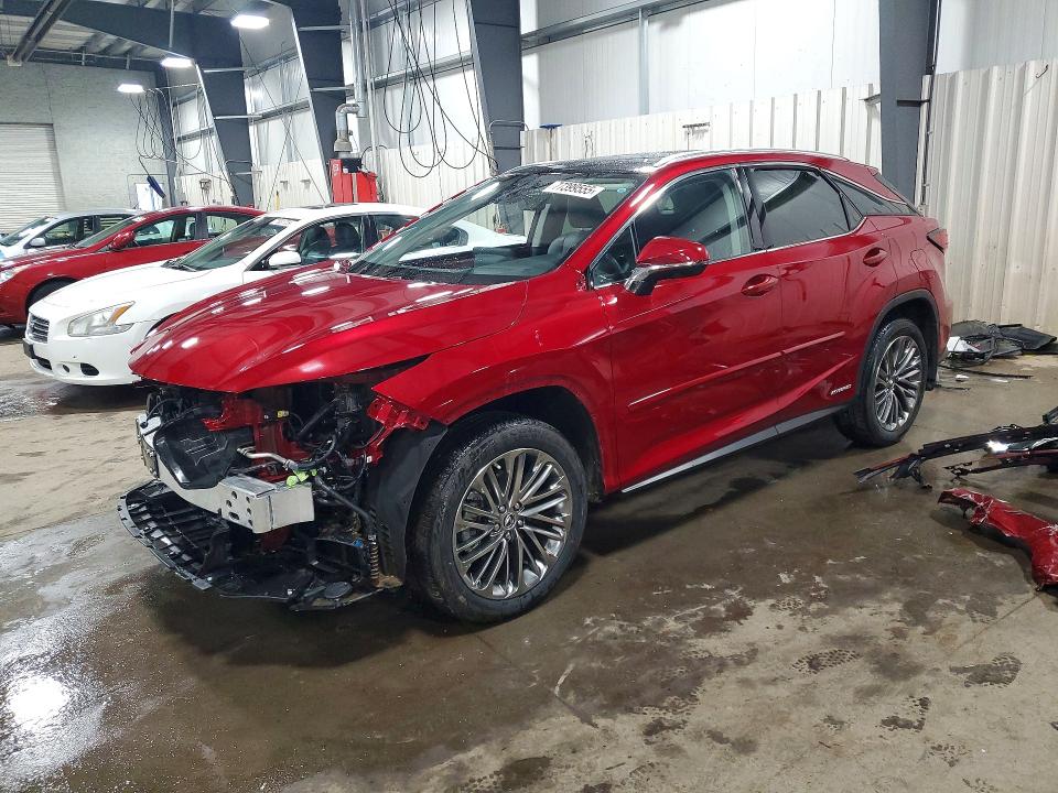 2022 LEXUS RX 450H — VIN 2T2JGMDA8NC089187
