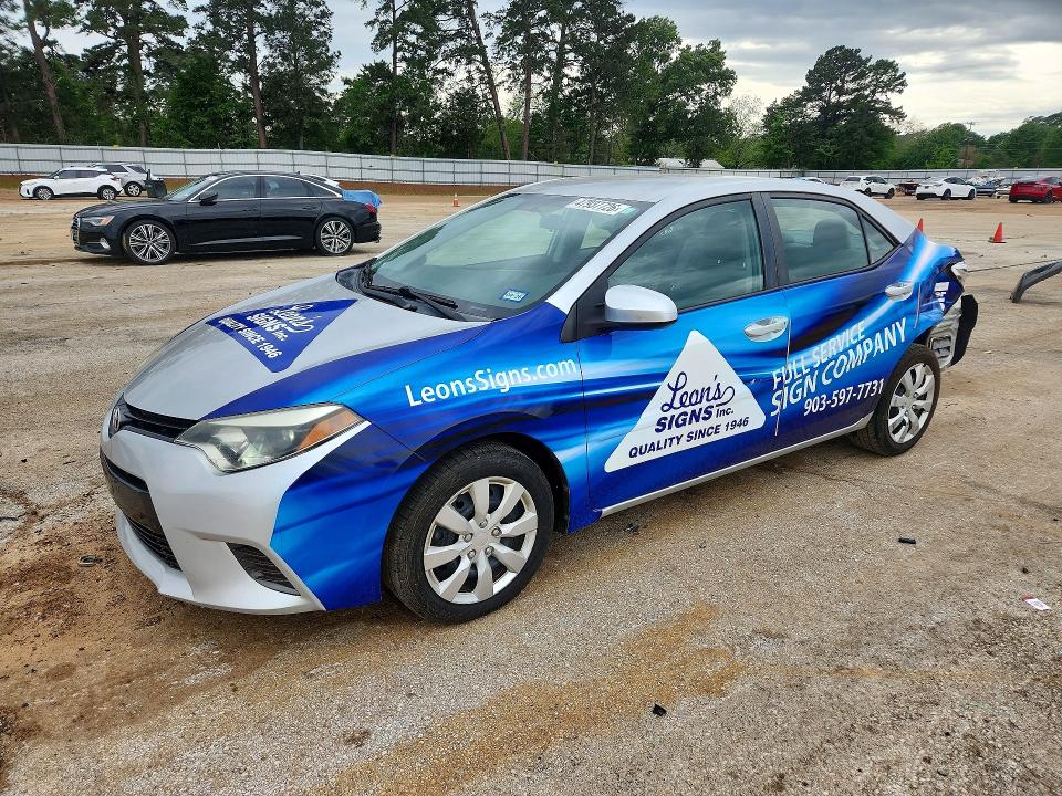 2016 TOYOTA COROLLA — VIN 5YFBURHE7GP486808