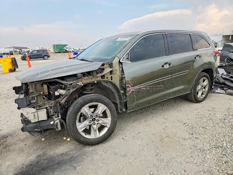 2019 TOYOTA HIGHLANDER — VIN 5TDDZRFH6KS918506